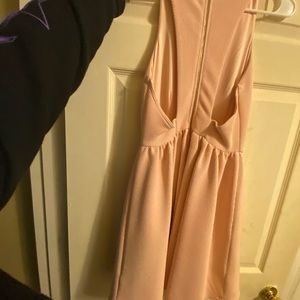 Dainty light pink dress
